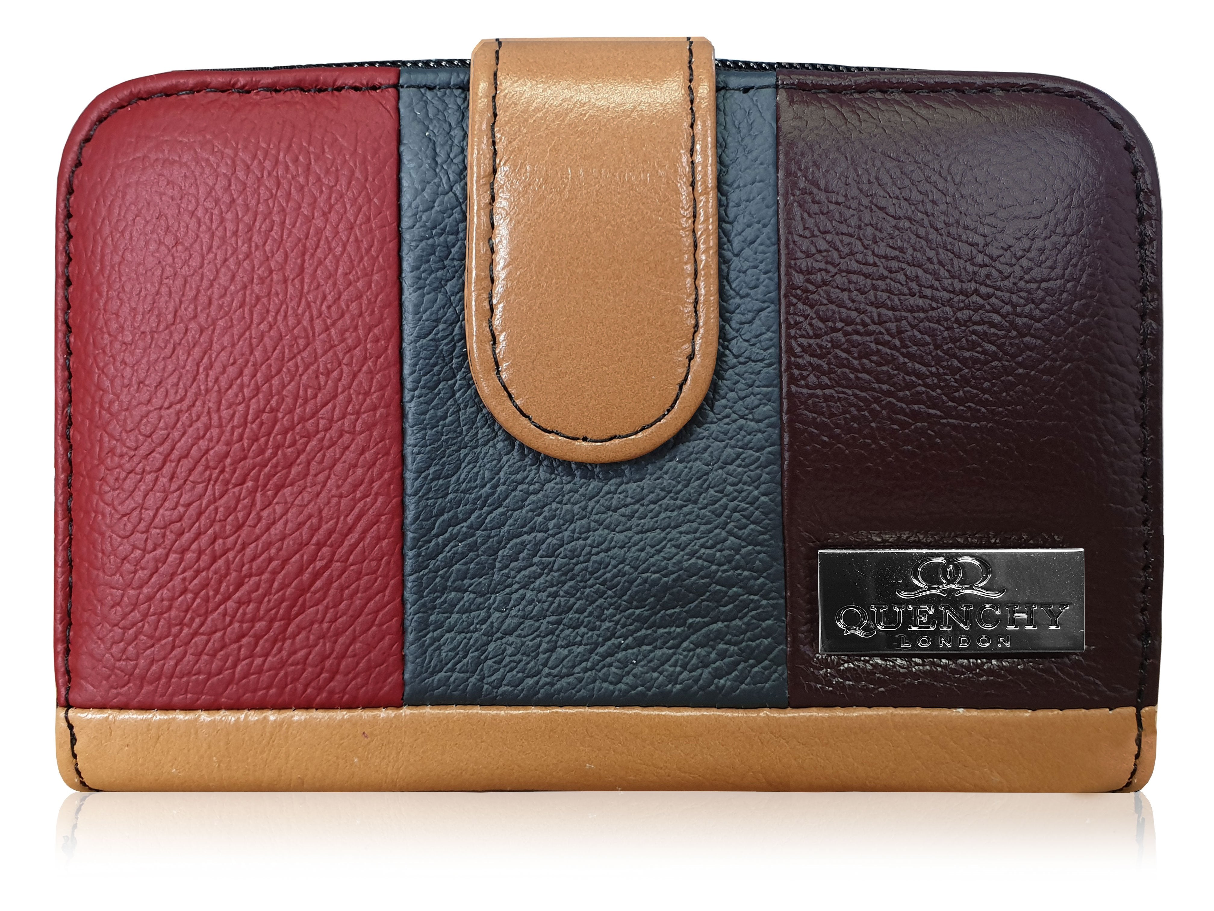 Multicolor Pu Leather Designer Ladies Wallet