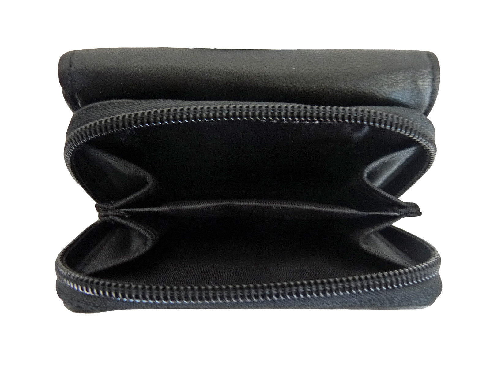 Kate Spade Black Leather Zipper Crossbody Purse Shoulder Bag Cross Body  Small | eBay